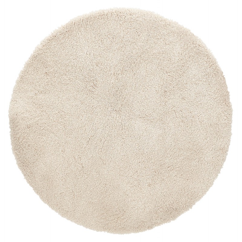 Round design carpet (200 cm) SABRINA (beige) - image 48529