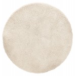 Runder Designteppich (160 cm) SABRINA (beige)