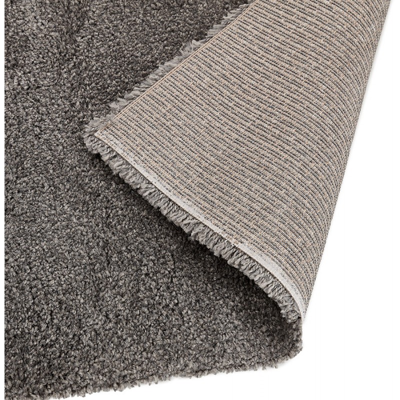 Rectangular design carpet - 160x230 cm SABRINA (dark grey) - image 48582