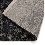 Tapis design rectangulaire - 160x230 cm - TAMAR (noir, gris)