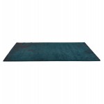 Tapis design rectangulaire - 160x230 cm - YLONA (bleu, noir)