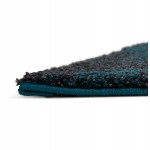 Rectangular design carpet - 160x230 cm - YLONA (blue, black)