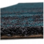 Rectangular design carpet - 160x230 cm - YLONA (blue, black)