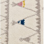 Rectangular children's carpet - 80x150 cm - HARISH (beige)