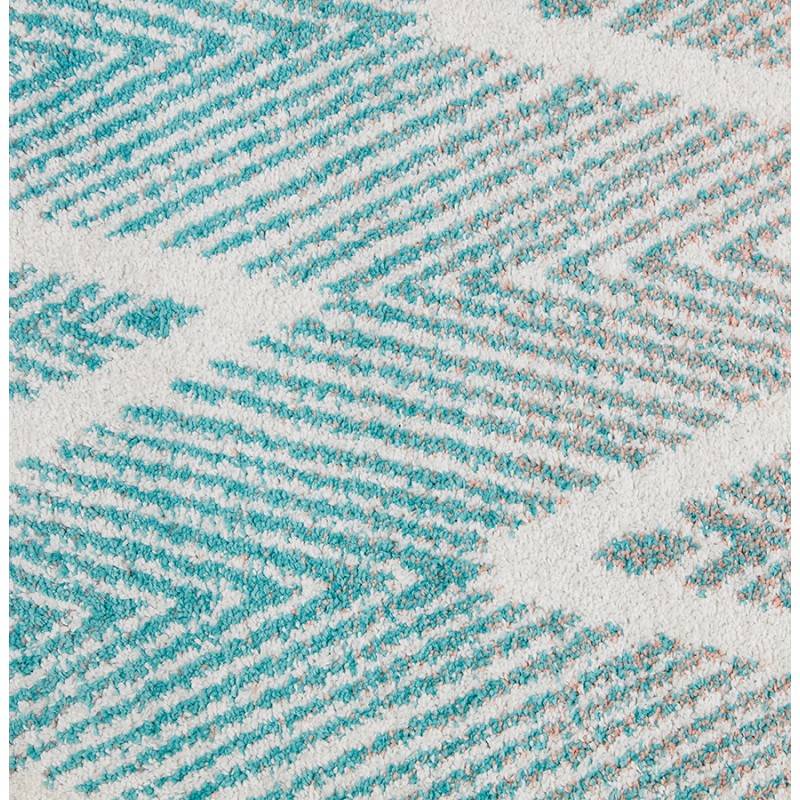 Tapis graphique rectangulaire - 160x230 cm - ZIGZAG (multicolore) - image 48729