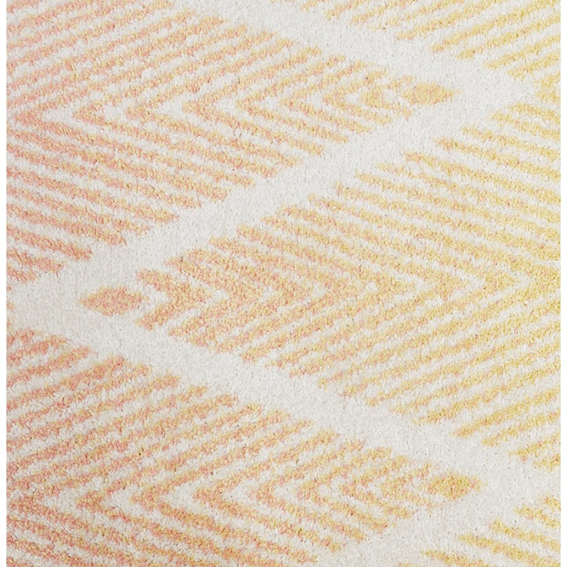 Rectangular graphic carpet - 160x230 cm - ZIGZAG (multicolored) - image 48730