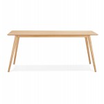 Mesa o escritorio de diseño de madera de estilo escandinavo (180x90 cm) ZUMBA (natural)