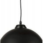 Suspensión de bola de diseño metálico KENJI (negro)