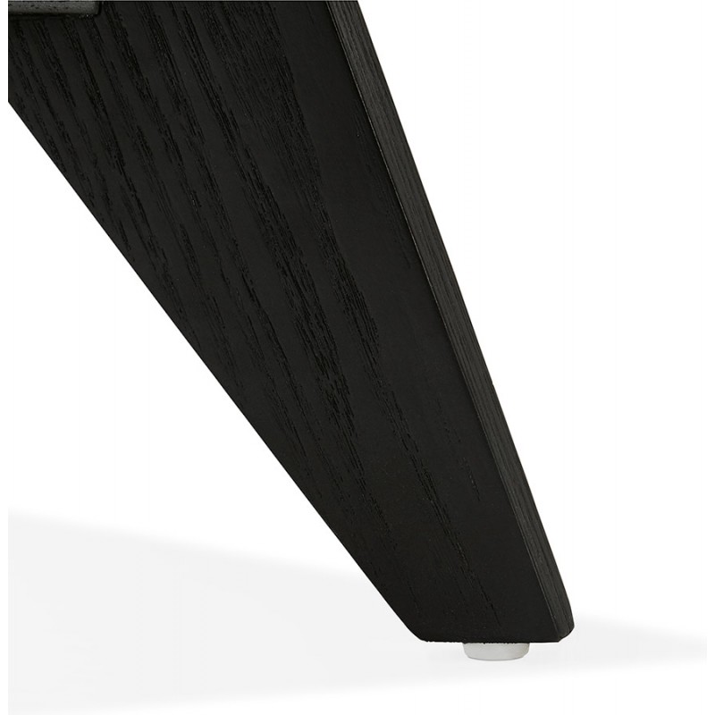 Buffet enfilade diseño 2 puertas 3 cajones de madera MELINA (negro) - image 49343
