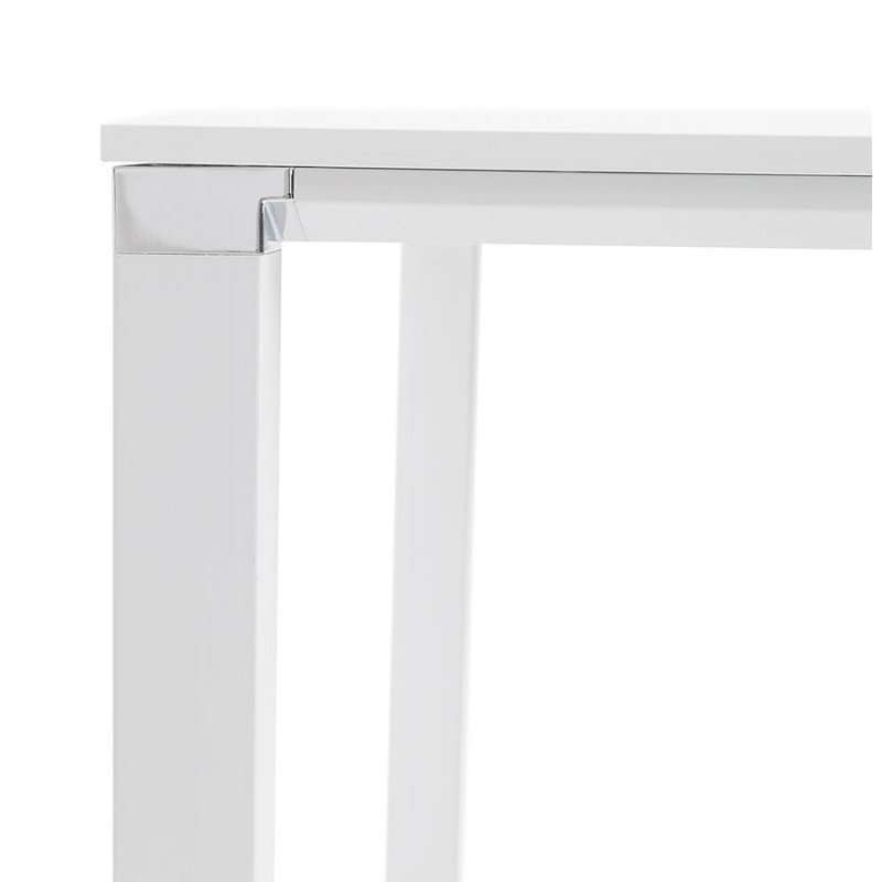 BENCH scrivania tavolo da riunione moderno piedi bianchi in legno RICARDO (160x160 cm) (bianco) - image 49659