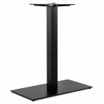 Pied de table rectangulaire en métal RAMBOU XL (75x40x88 cm) (noir)