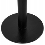 Pied de table rond en métal THELMA (40x40x73 cm) (noir)