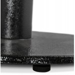 Piede rotondo in metallo THELMA (40x40x73 cm) (nero)