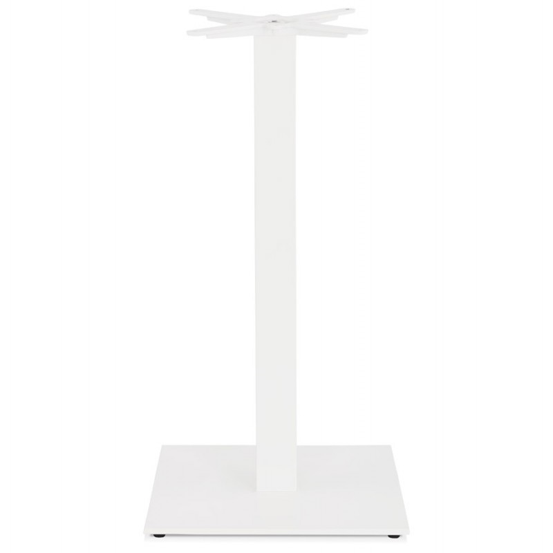 Pied de table carré en métal EMMIE (50x50x110 cm) (blanc) - image 49936