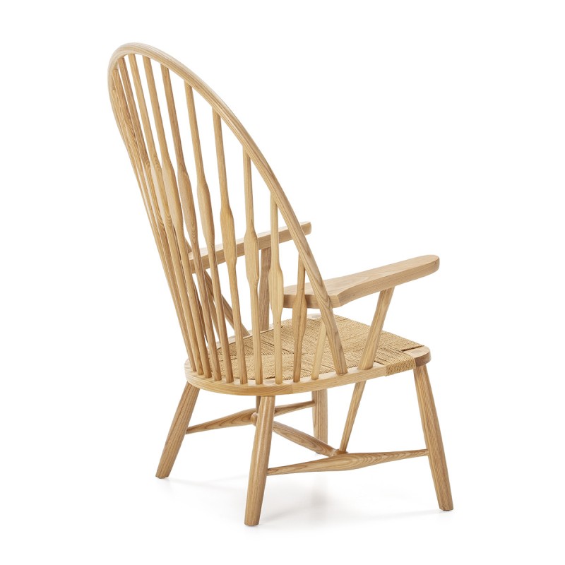Armchair 79X66X107 Wood Rope Natural - image 50486