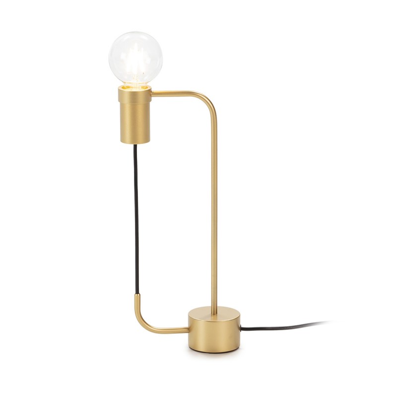Table Lamp 18X8X40 Metal Golden