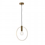 Hanging Lamp 36X36X38 Metal Golden