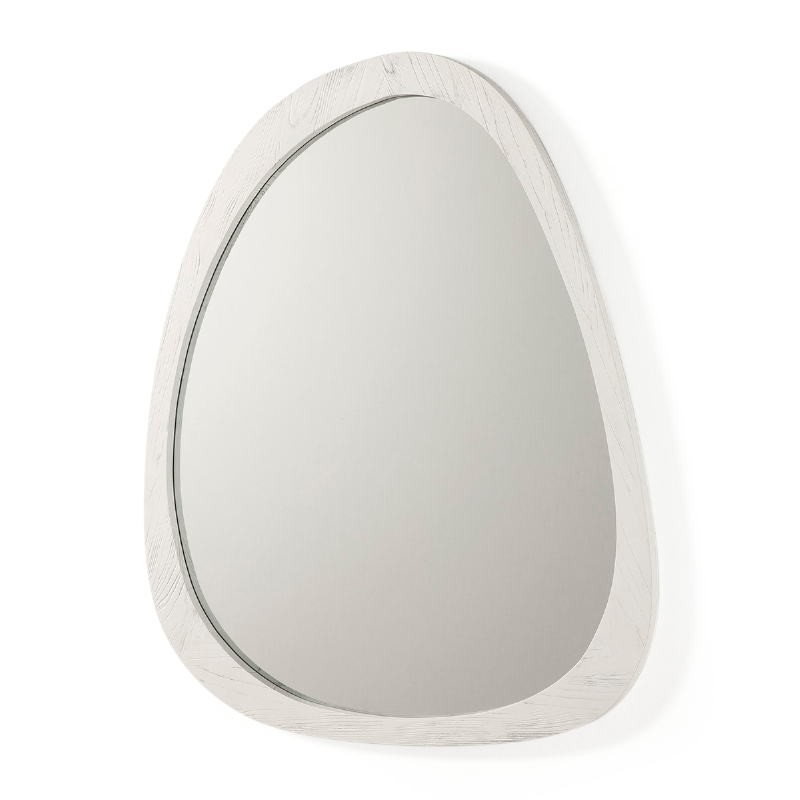 Specchio 101X3X79 Vetro Legno Bianco - image 51097