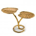 Side Table 75X34X47 Metal Golden