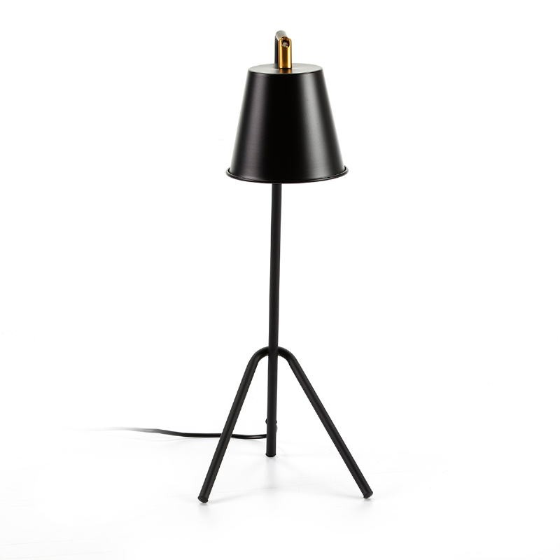 Table Lamp 30X21X55 Metal Black Golden - image 52524