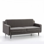 Sofa 3 Seater 201X91X88 Anthracite Gray Fabric