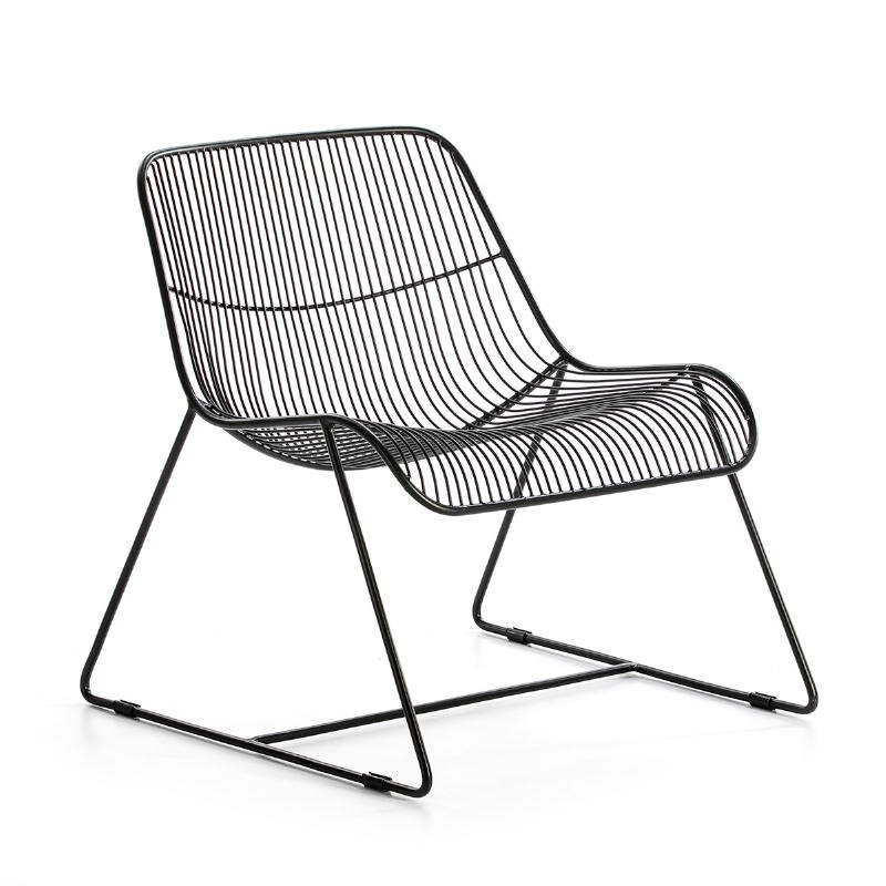 Chair 62X67X69 Metal Black - image 53181