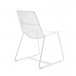 Chair 55X59X83 Metal White