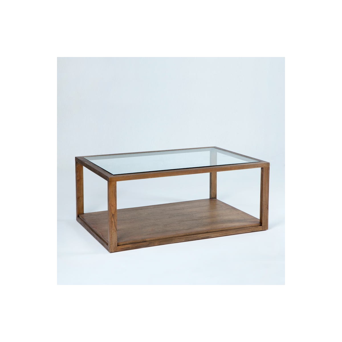 Coffee Table; (120x60x42)cm, Glossy Black/Gold
