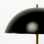 Table Lamp With Lamp Shade 43X58 Metal Black Golden
