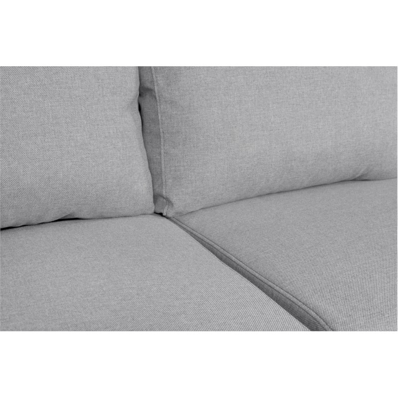 Sofa bed 6 places fabric Niche on the right KATIA Light grey - image 54356