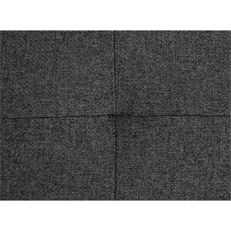 Convertible corner sofa 5 seater headrests fabric KADY Dark grey - image 54878