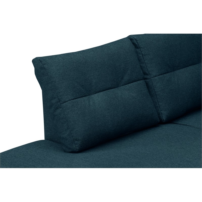 Convertible corner sofa 5 places fabric Left Corner OKTAV Oil Blue - image 55096