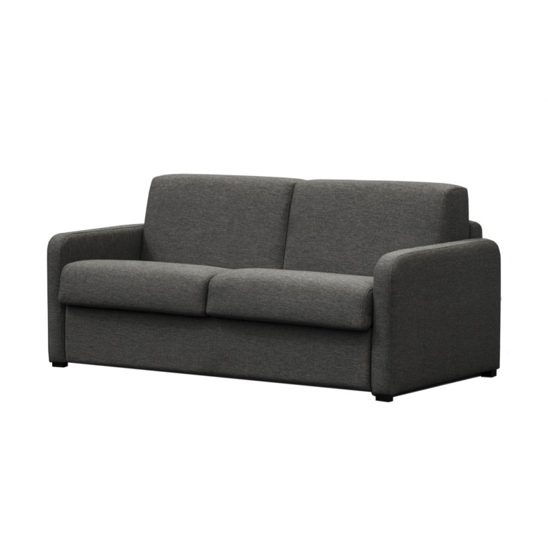 Sistema divano letto express posti letto 3 posti tessuto CANDY (Grigio scuro) - image 56177