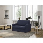 Quick sleeping chair 100x190 in DANOU fabric (Dark blue)