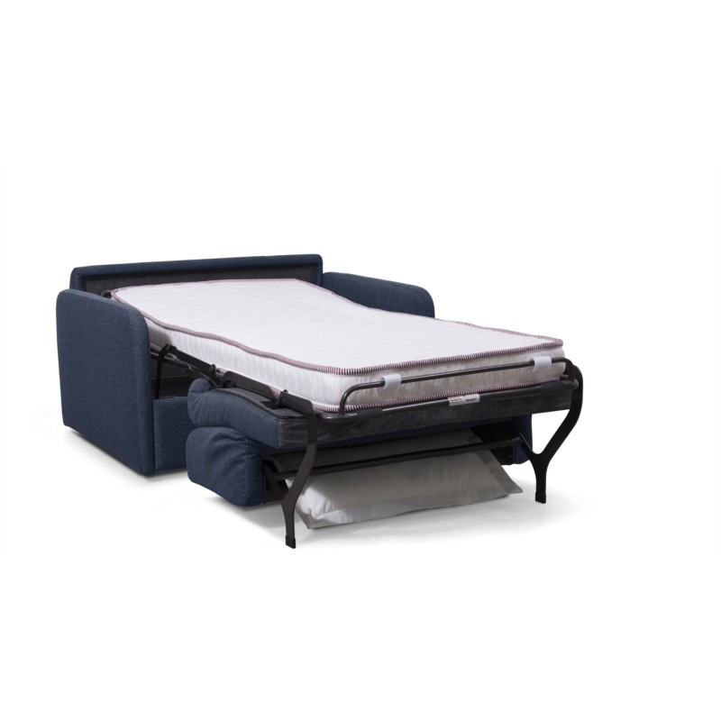 Quick sleeping chair 100x190 in DANOU fabric (Dark blue) - image 56962