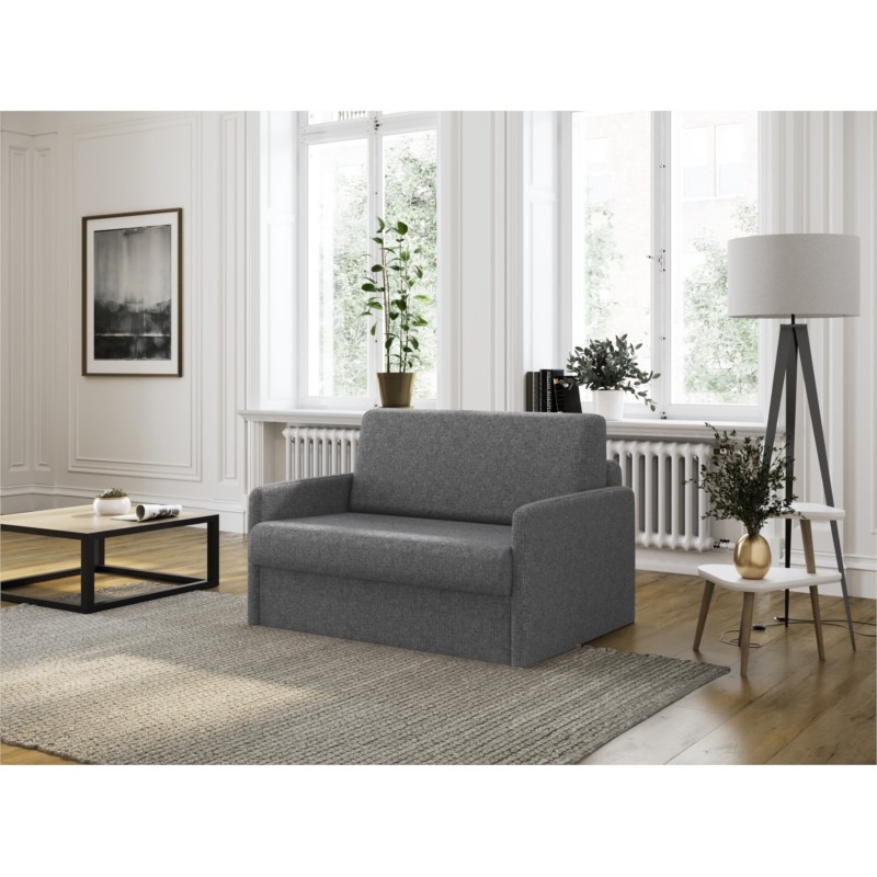 Quick sleeping chair 100x190 in DANOU fabric (Dark grey) - image 56974