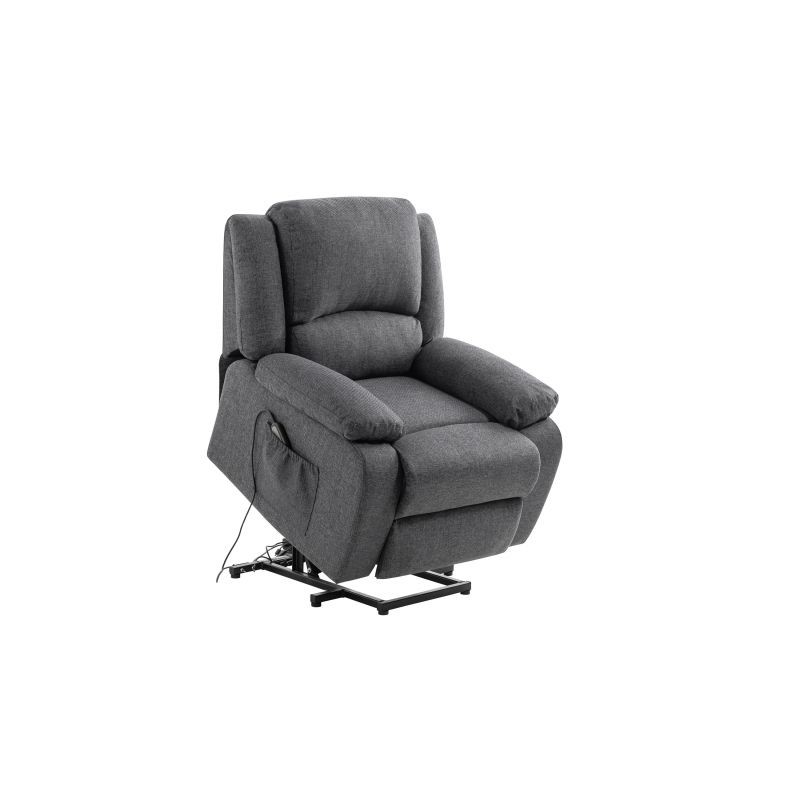 Electric relaxation chair with RELAX fabric lifter (Dark grey) - image 57023