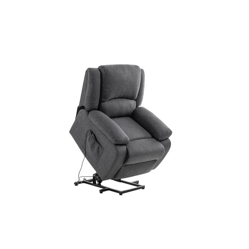 Electric relaxation chair with RELAX fabric lifter (Dark grey) - image 57024