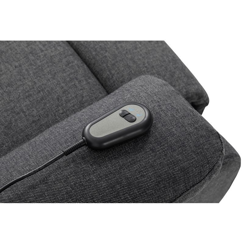 Poltrona relax elettrica con sollevatore in tessuto RELAX (grigio scuro) - image 57028