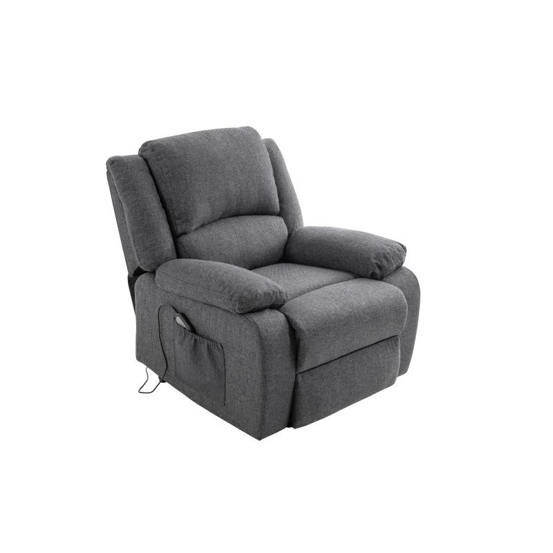 Electric relaxation chair with RELAX fabric lifter (Dark grey) - image 57030