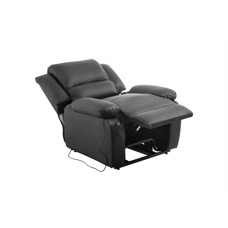Electric relaxation chair with relaxette lifter (Black) - image 57049