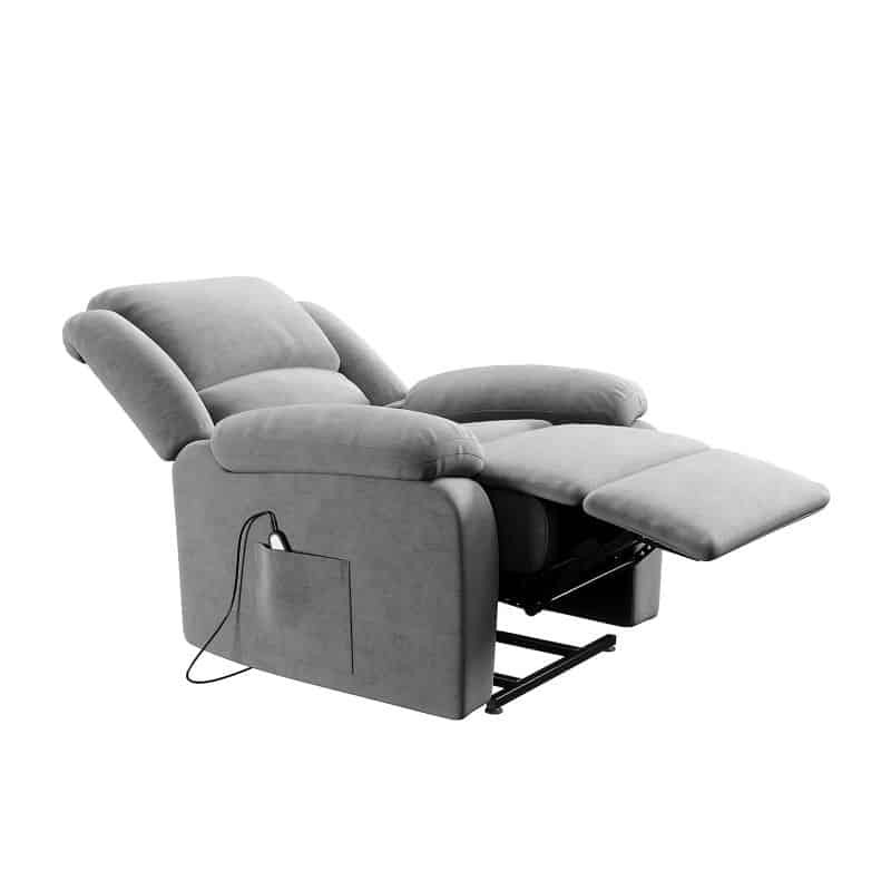 Electric relaxation chair with SHANA microfiber lifter (Grey) - image 57113