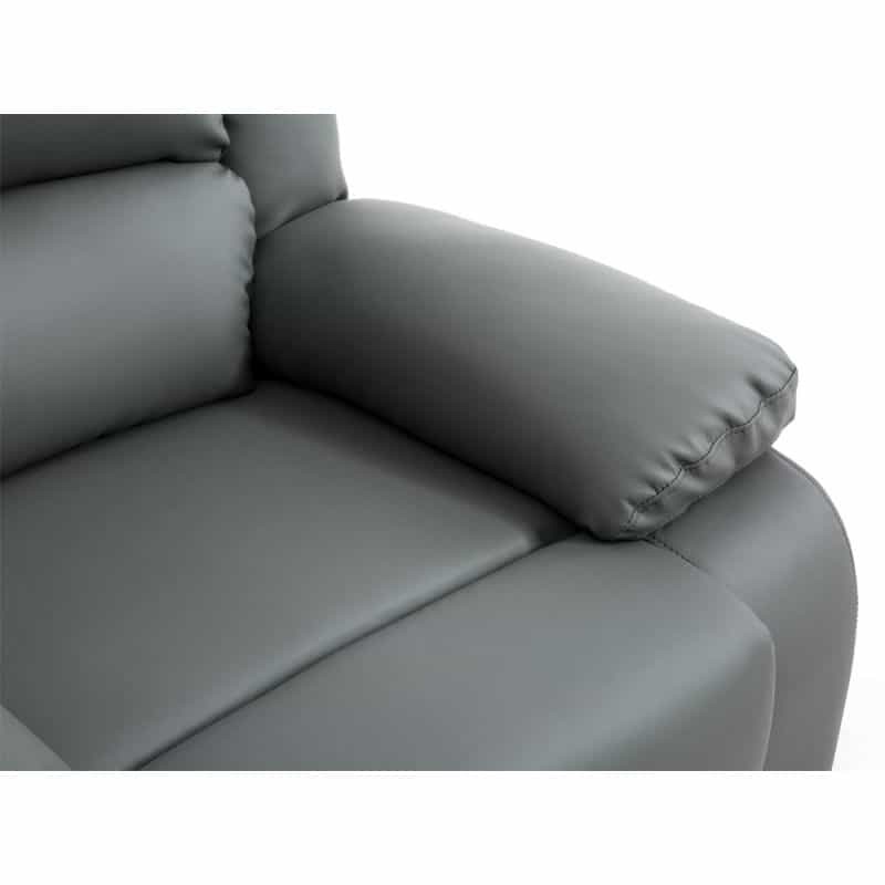 Manual relaxation chair in imitation ATLAS (Grey) - image 57190