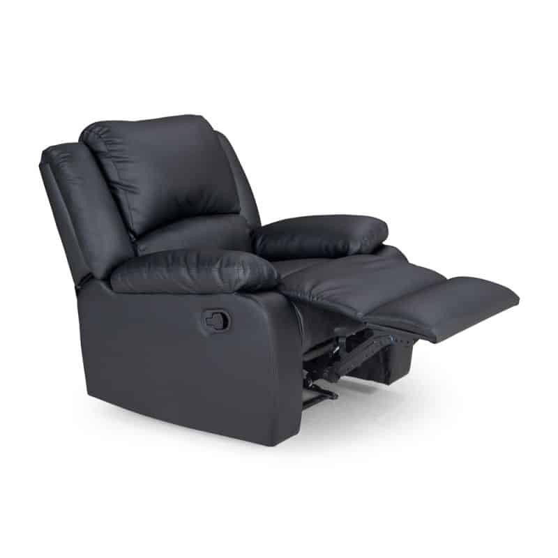 Manual relaxation chair in atlas imitation (Black) - image 57196