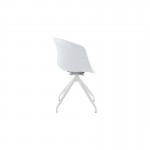 Polypropylene office chair AUDE (White)