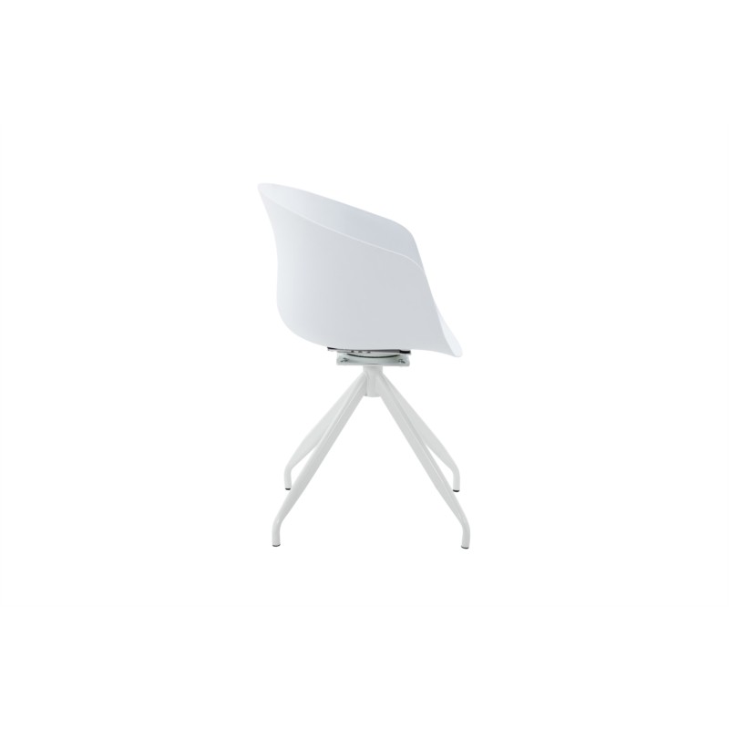 Polypropylene office chair AUDE (White) - image 57314