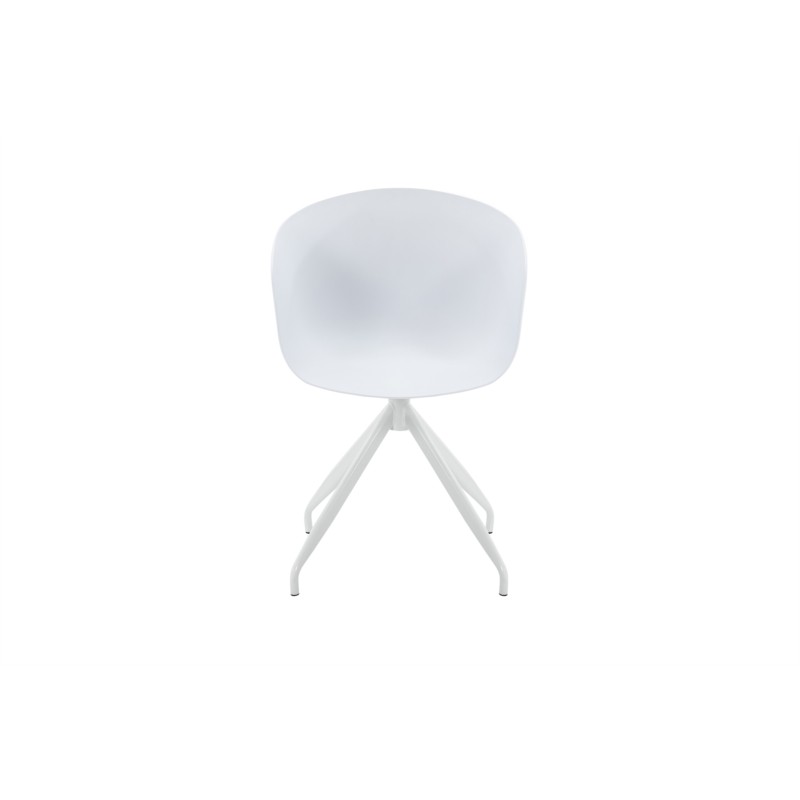Polypropylene office chair AUDE (White) - image 57321