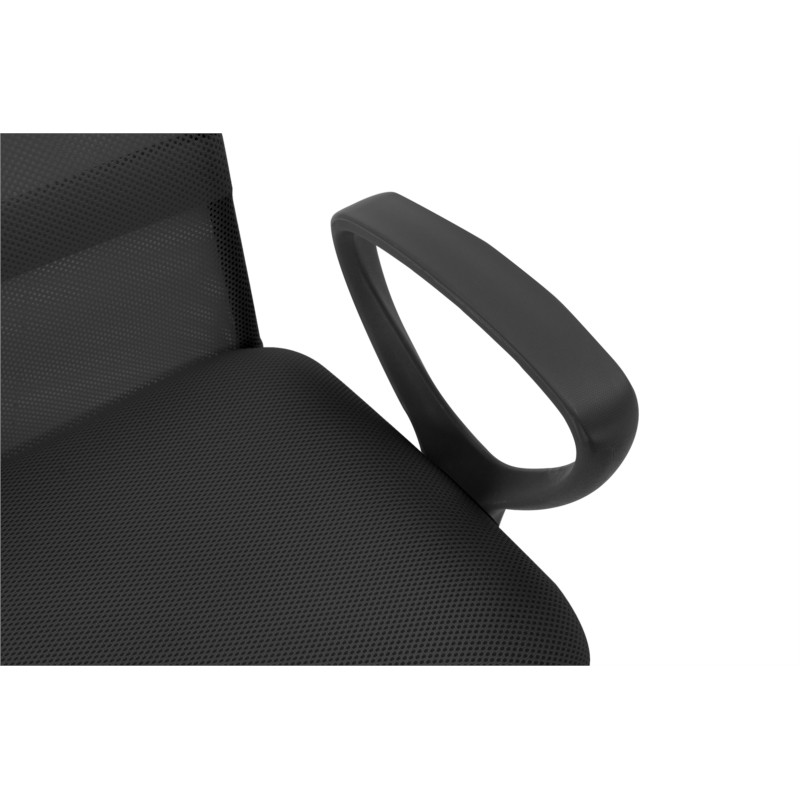 PlaZ mesh fabric office chair (Black) - image 57324