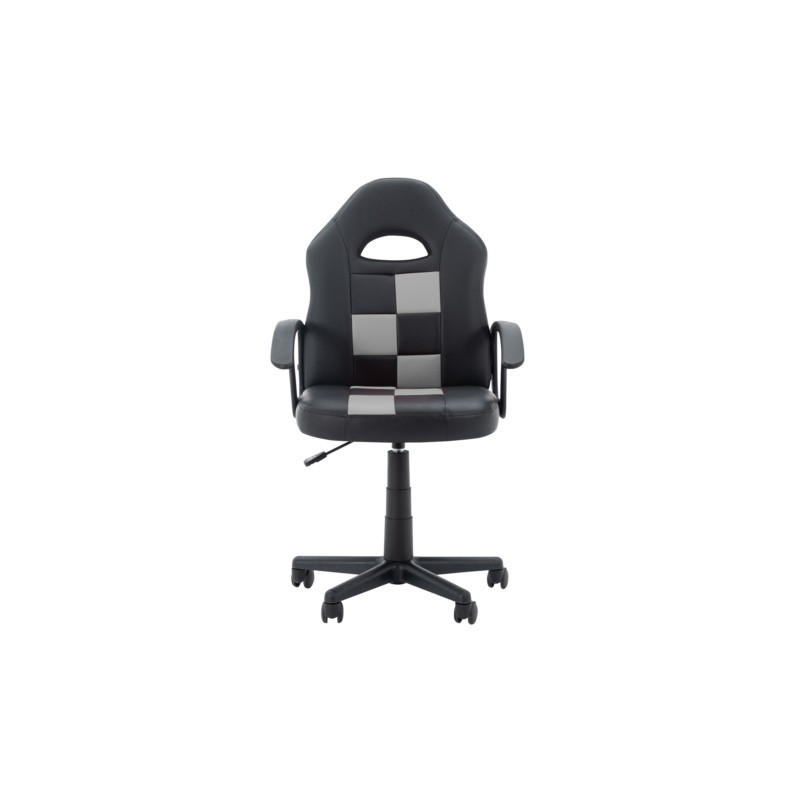 Gamy imitation office chair (Grey, black) - image 57344