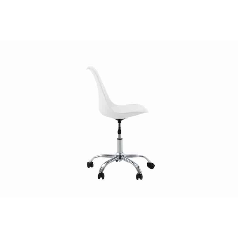 Office chair in polypropylene and imitation TONO (White) - image 57352